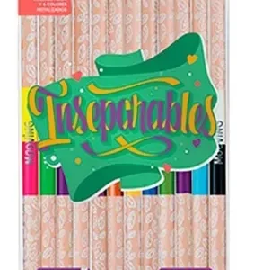 COLORING LAPICES BICOLORES X 12 MOOVING COLORING