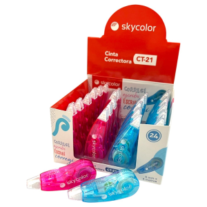CORRECTOR EN CINTA CT-21 5MM X 4 MTS JJ30745-A SKYCOLOR