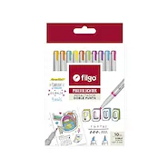FILGO MULTILIGHTER RESALTADORES DOBLES FLUO X 10