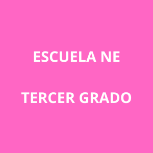 Lista Escolar Tercer Grado Colegio NE A-1216