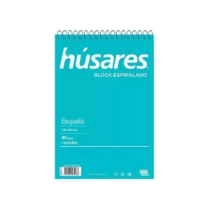 BLOCK A5 ESPIRAL RAYAS CUADROS LISO HUSARES